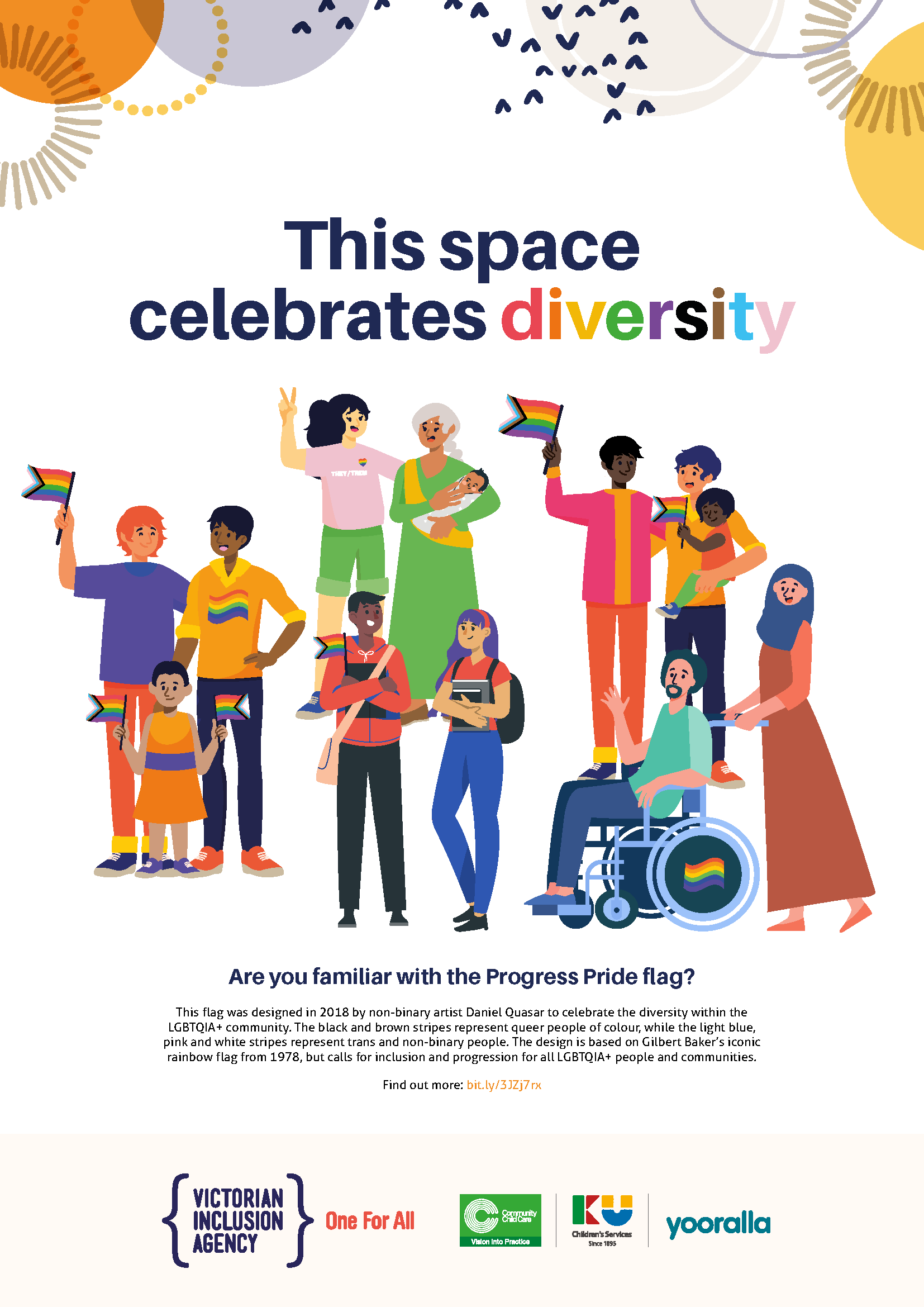 This space celebrates diversity